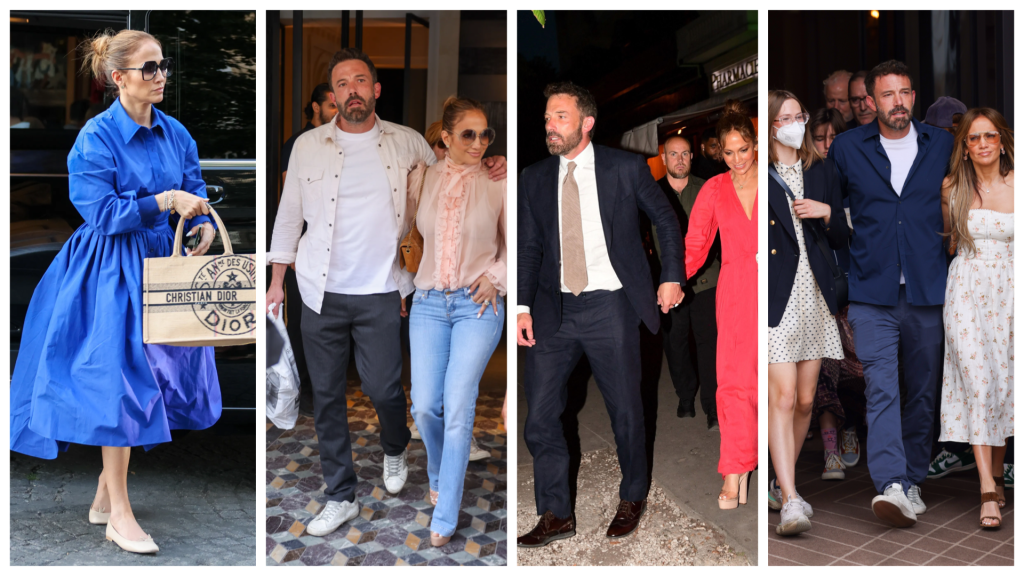 Os looks românticos que Jennifer Lopez usou na sua lua de mel com Ben&nbsp;Affleck