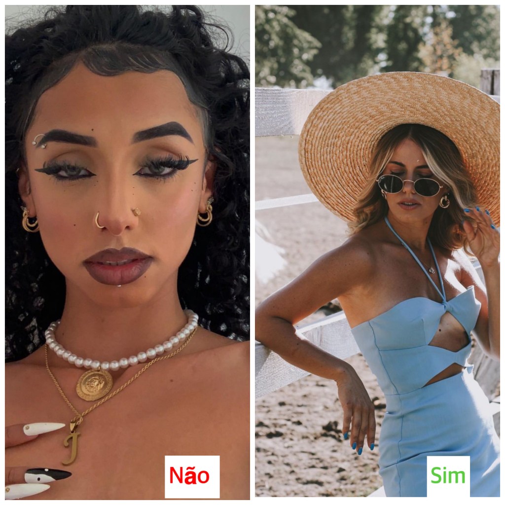 Diferença entre uma mulher vulgar e uma mulher chique
