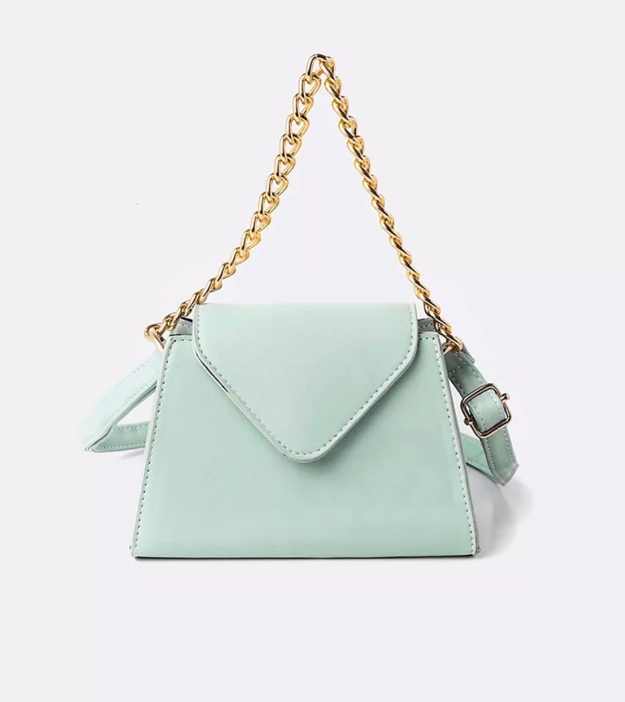 Bolsa verde envelope da Mr. Price