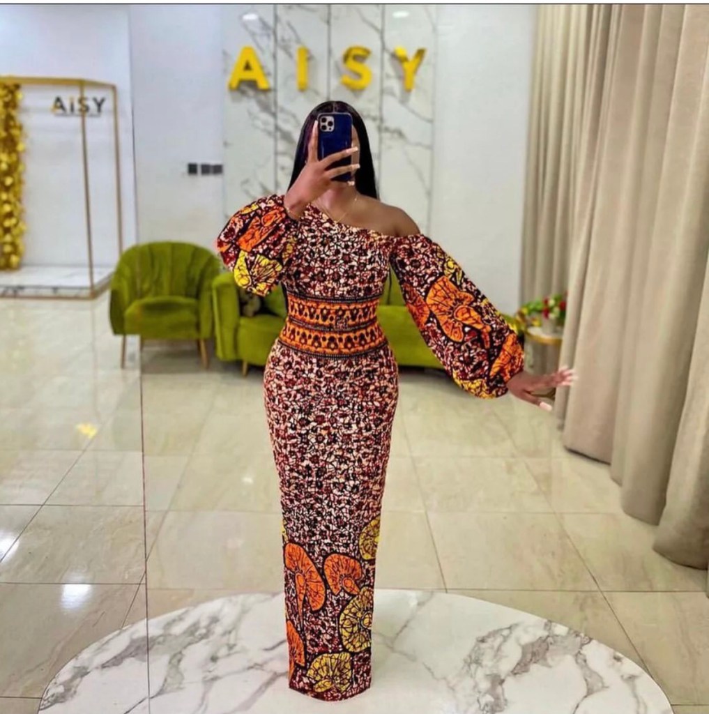 Vestido de capulana para casamento