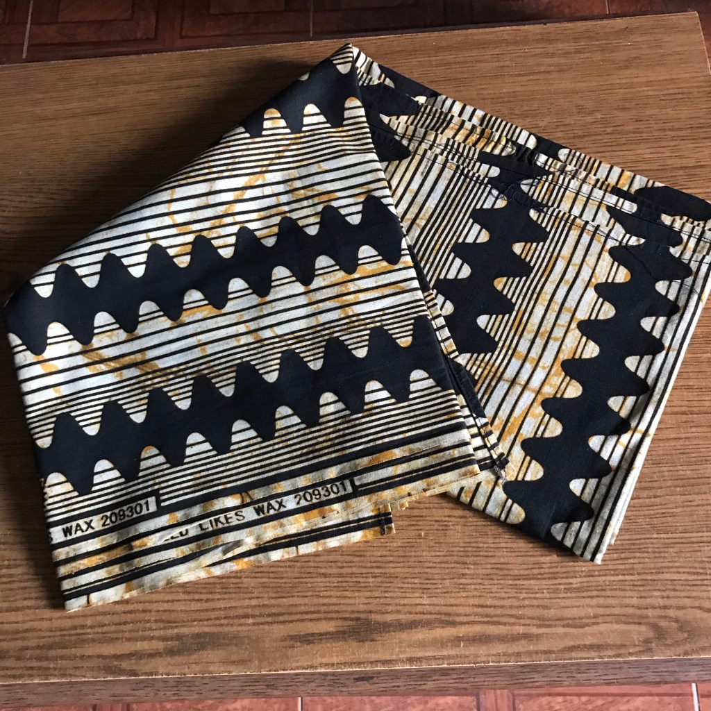 Capulana de algodão estampada