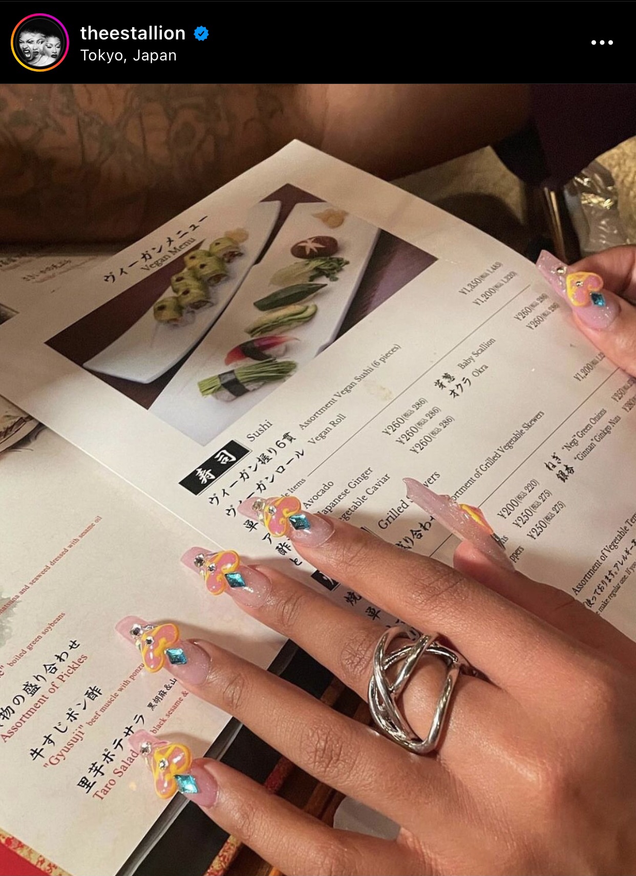 Unhas lindas, divertidas da Meghan Thee Stallion