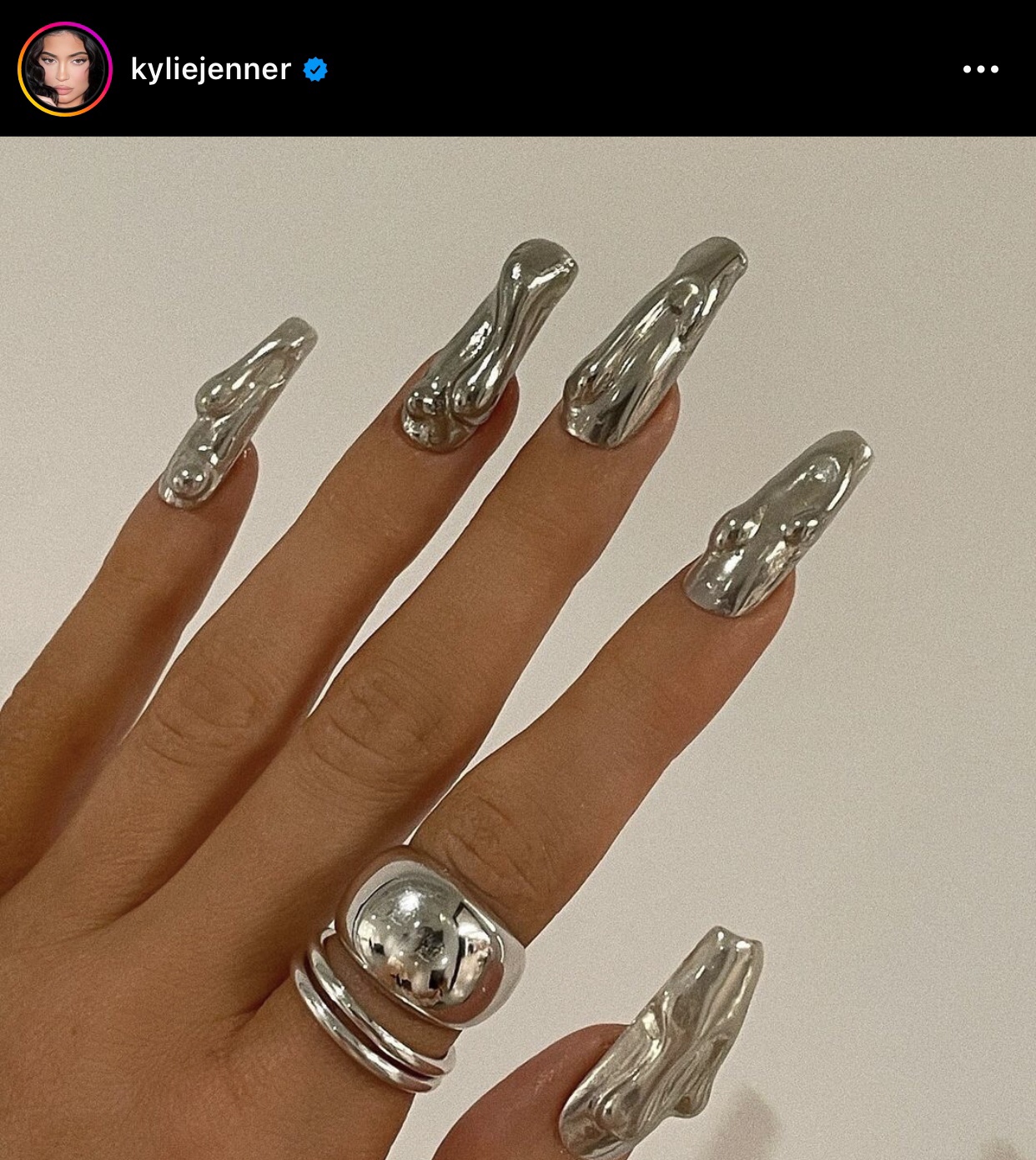 Unhas lindas e derretidas da Kylie Jenner