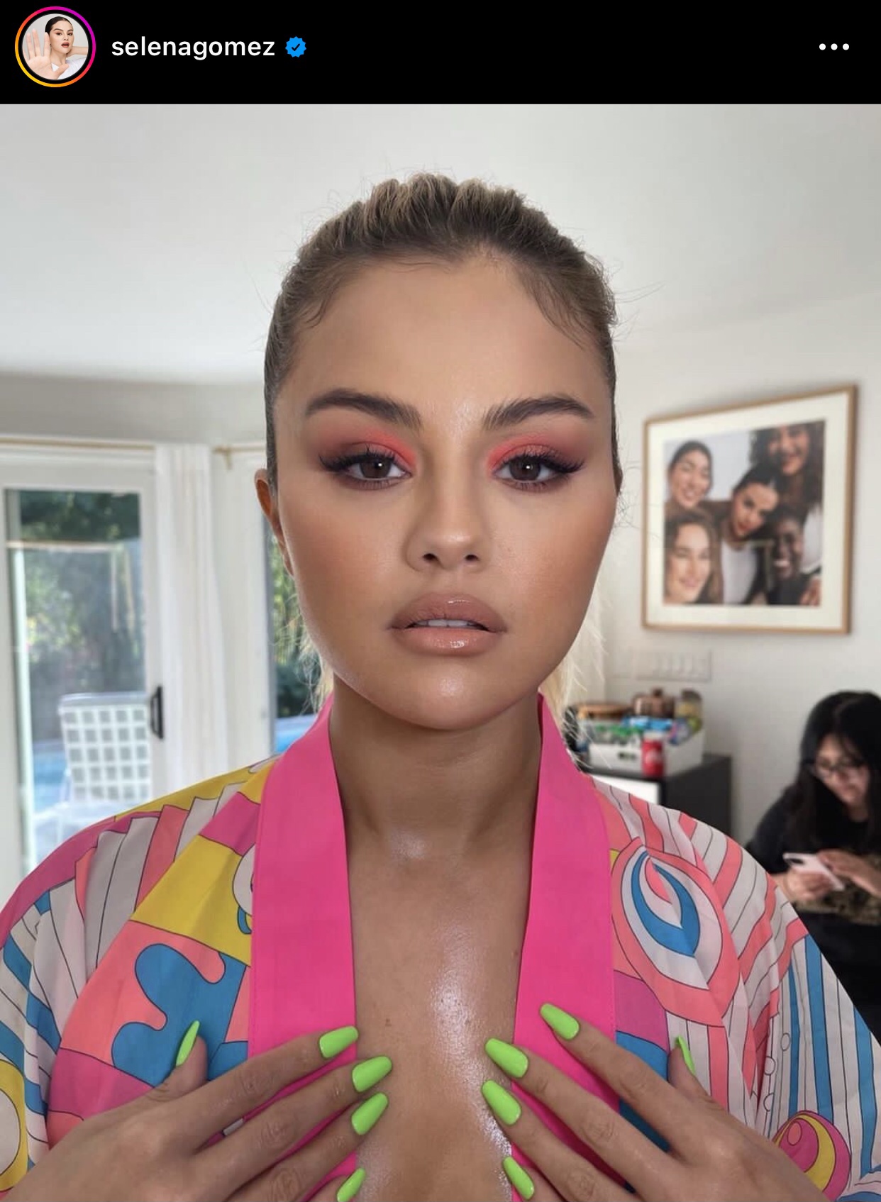 Unhas lindas da Selena Gomez