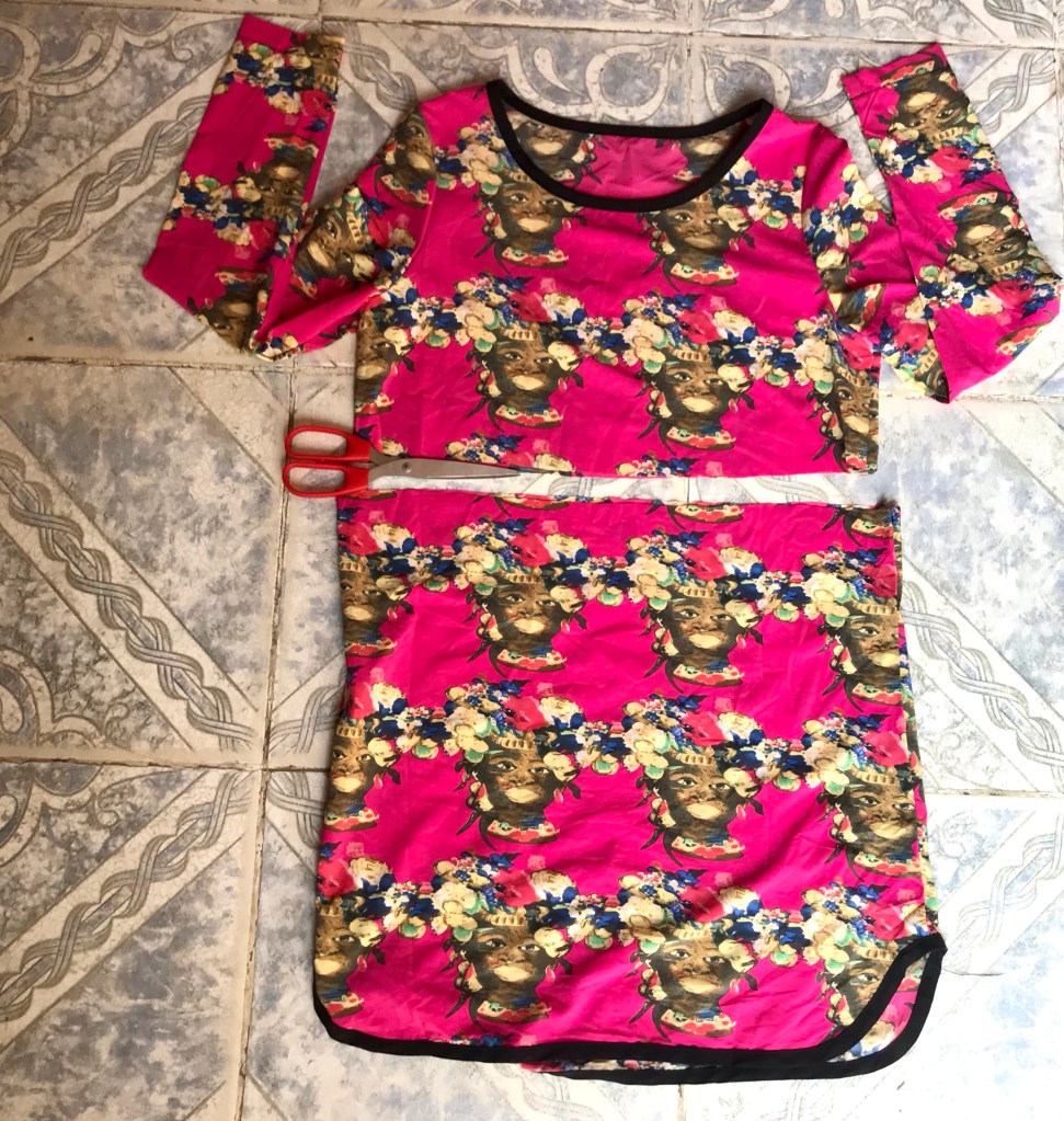 Customizando vestido 