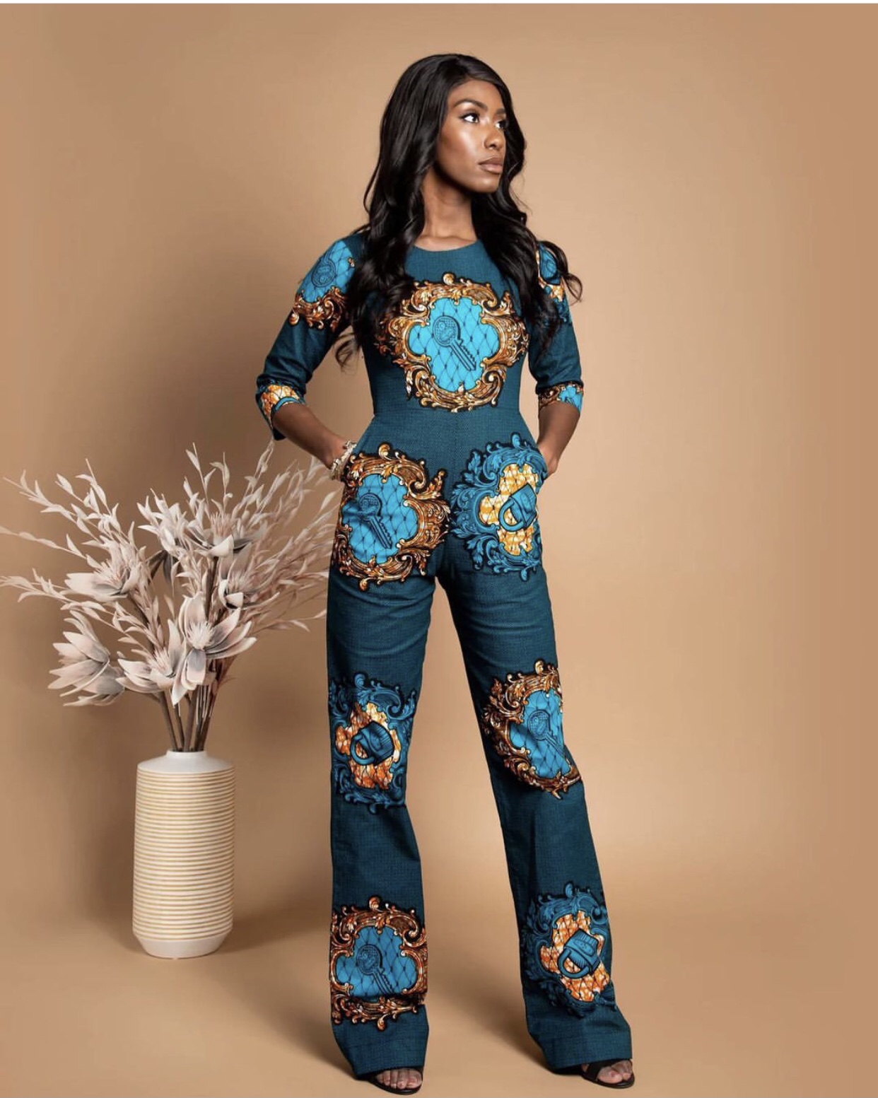 Macacão de capulana