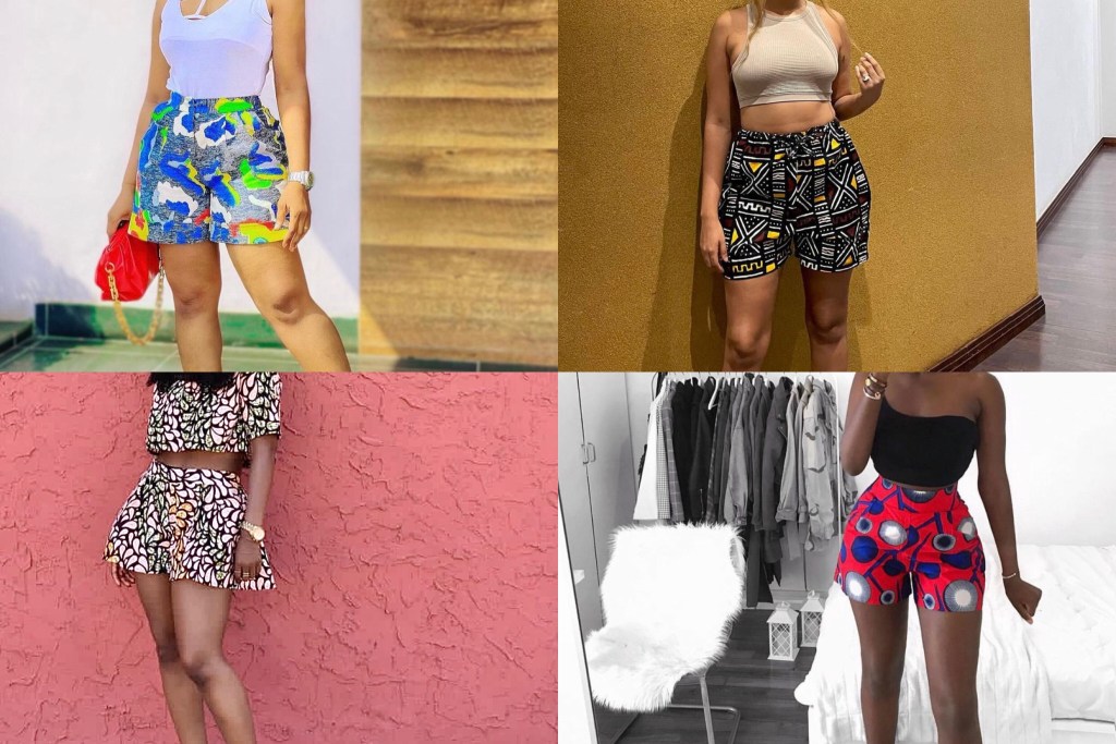 Calções ou shorts de capulana: 5 modelos diferentes para te&nbsp;inspirar