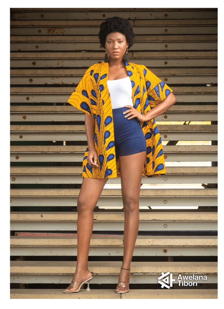 Kimono/ capa de capulana